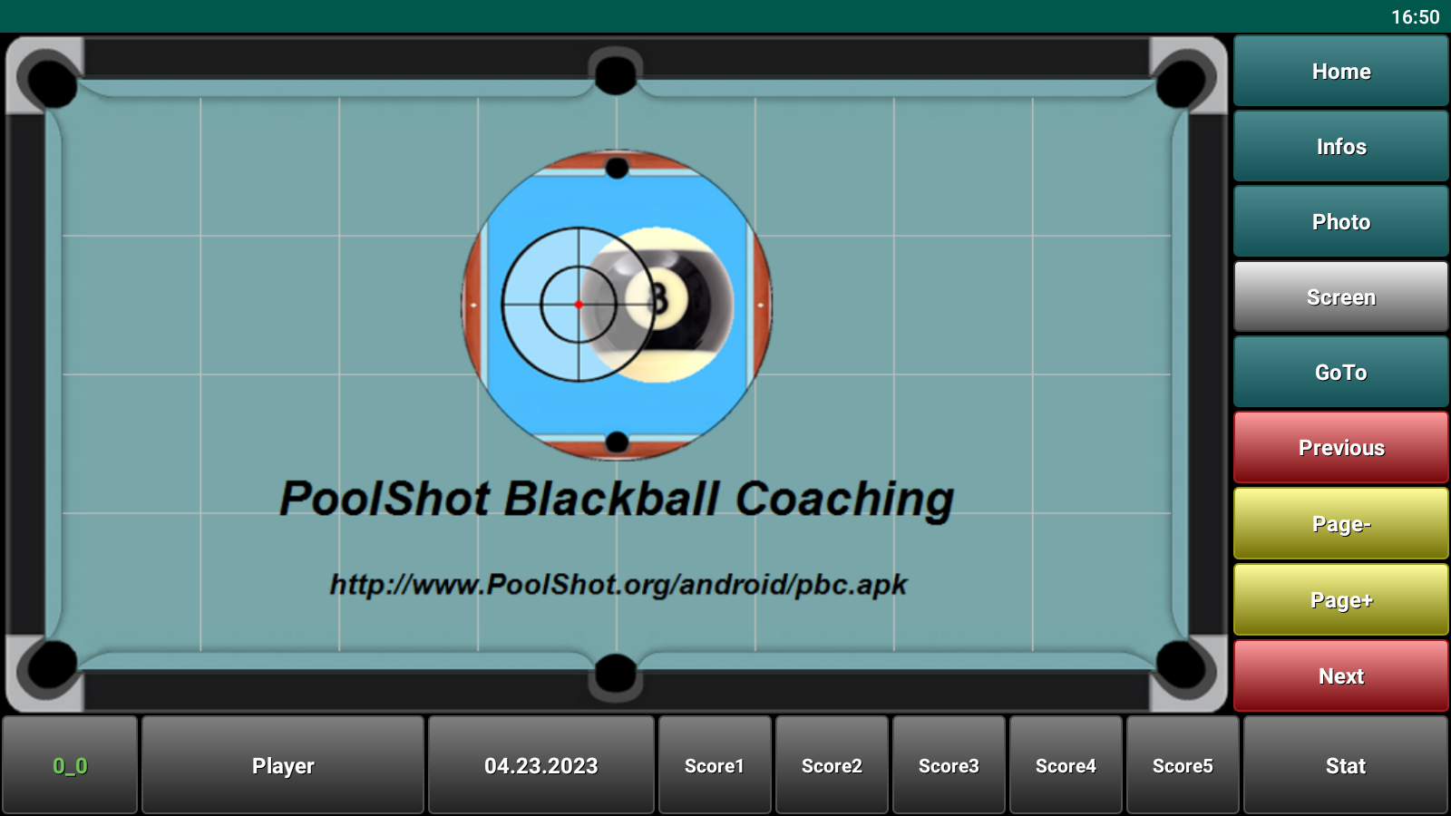 Download PoolShot Blackball Coaching Android App