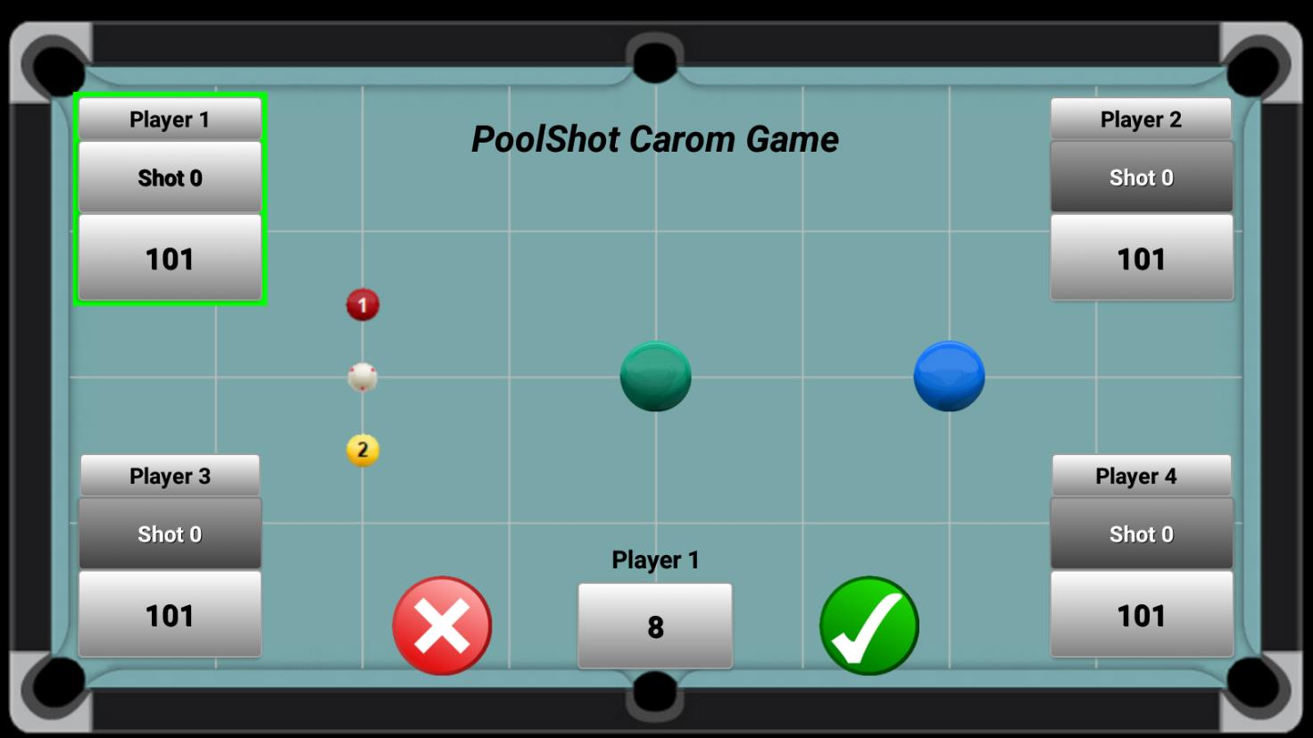 Download PoolShot Carom Game Android App