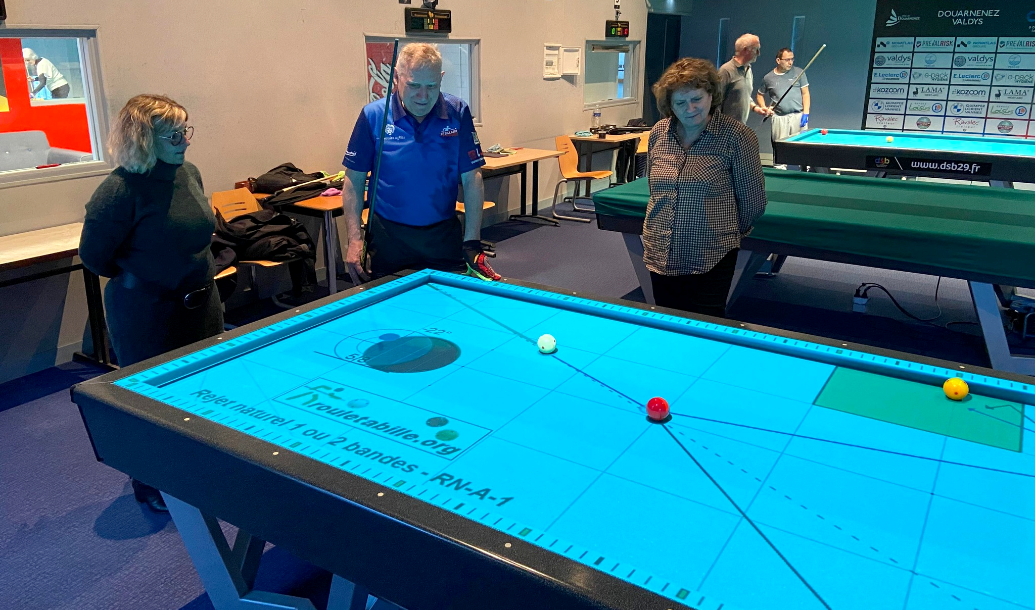 Formation d'utilisateur et d'animateur au fonctionnement du PoolShot Video System